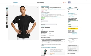 Camiseta PUMA Teamliga por solo 9,99€