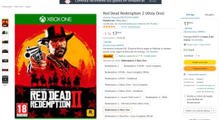 Videojuego para xbox Red Dead Redemption 2 por 15,95€