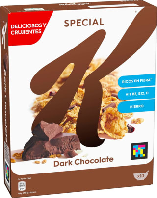 Kellogg's Special K Chocolate Negro 325g paquete de 6 por 13,44€