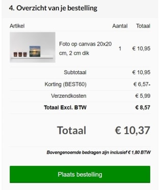 FotoCadeau kortingscode voor 60% korting op je bestelling