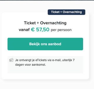 Harry Potter: Visions of Magic kaartjes + Ontbijt + Overnachting voor €60 per persoon