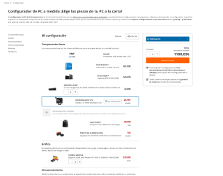 PC Gaming RX 7800XT i5 12400F 32GB 1TB SSD WD B760 750W por 1.188,83€