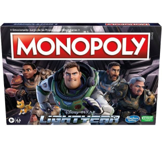Monopoly Lightyear de Disney y Pixar por 19,67€.