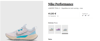 Zapatillas Nike desde solo 24€