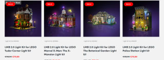 15% extra korting op alle LEGO Modular Lighting kits met 20% korting