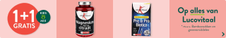 1+1gratis bij Holland and Barrett op Supplementen van LucovitaalVan multivitaminen tot collageen