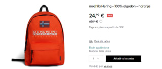 Mochila Napapijiri Hering - 20,8 litros por 24.99€