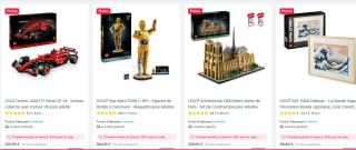 2e halve prijs op geselecteerde Lego bij Cdiscount