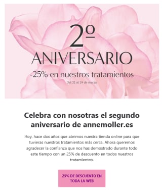 25% dto en toda la web Anne Möller