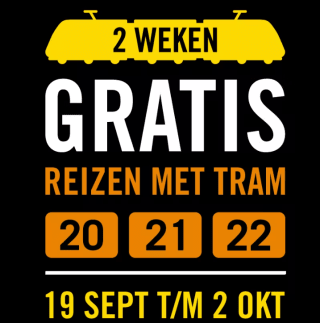 2 weken gratis reizen met de tram: naar Utrecht Science Park