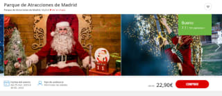 Entrada Parque de Atracciones de Madrid desde 22,90€