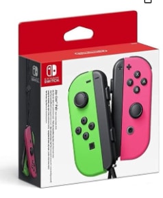 Paire de Joy-Con vert/Rose - Bluetooth à 54,08€