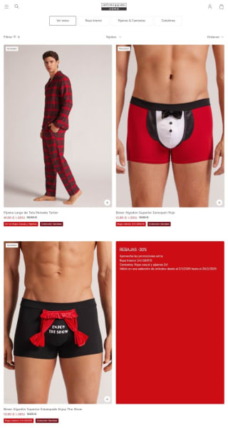 -30% de Descuento en Intimissimi Uomo.