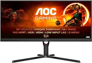 AOC Gaming 34 Inch Monitor - £289.97