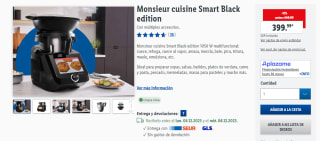 Monsieur cuisine Smart Black edition por 399,99€