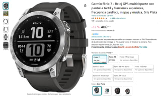 Reloj deportivo Garmin fēnix ​​7 por 406,99€