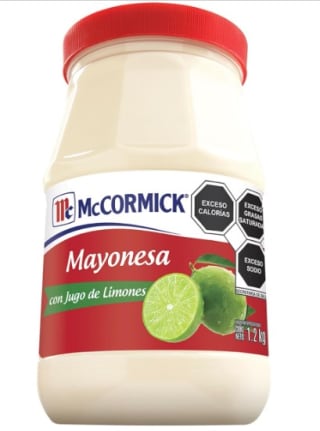 Mayonesa con limón de 1.2 kg marca McCormick por $108 en Amazon