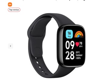 Smartwatch Xiaomi Redmi Watch 3 Active Llamadas Bluetooth por solo 30,99€