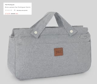 Bolso panera Paz Rodríguez Denim por 27.48€