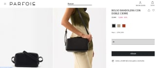 Bolso Bandolera Con Doble Cierre por 12,99€