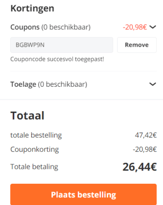 Blitzwolf BW-P9 18W 10000Mah Power Bank -2 stuks voor €26,44 dmv code bij Banggood