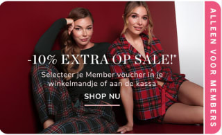 10% extra memberkorting op de sale van Hunkemöller