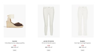 Tot 85% korting in de sale bij Theoutnet