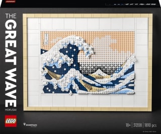 Lego Art Hokusai De grote golf (31208) voor €57,99 bij Bol
