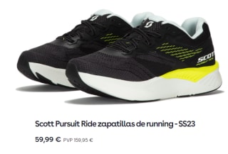 Zapatillas de Hombre Scott Pursuit Ride por 59.99€