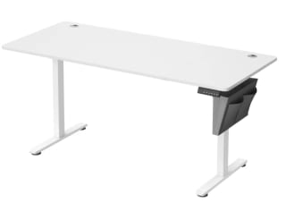 SONGMICS Escritorio Eléctrico, Regulable en Altura, 60 x 140 cm, 4 Alturas de Memoria por 84,48€