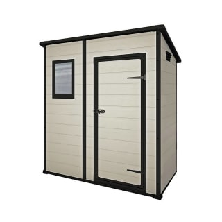 Keter Manor Outdoor Garden Pent Storage Shed for £295 at Homebase