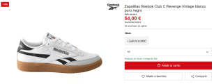 Zapatillas Reebok Club C Revenge Vintage por 54€