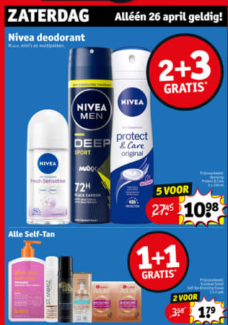 Diverse Koningsdag-deals bij Kruitvat