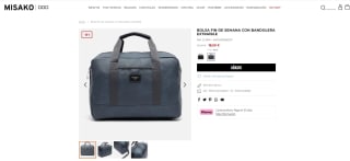 Clark bolsa fin de semana de hombre de Misako por 18,50€