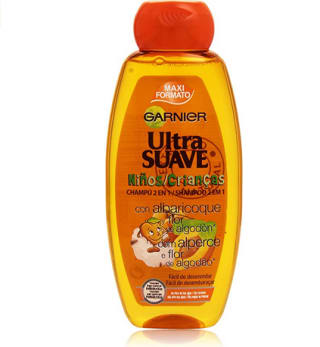 Champú ultra suave niños albaricoque Garnier 400ml a solo 2,22€
