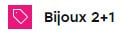2+1 gratis op Bijoux bij Lucardi