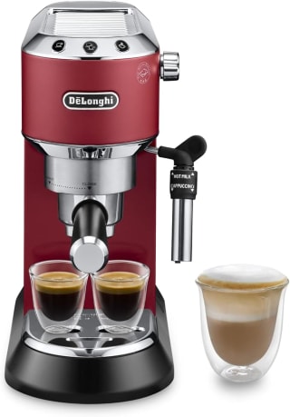 De'Longhi Dedica - Cafetera de Bomba de Acero Inoxidable para Café Molido o Monodosis por 122,24€