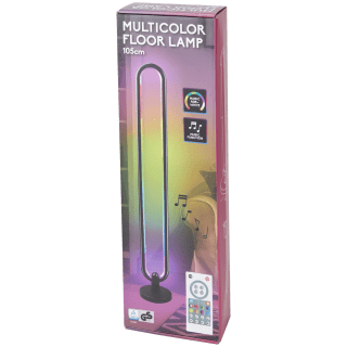 Slimme LED vloerlamp RGB – multicolor voor €16,95 bij de Action