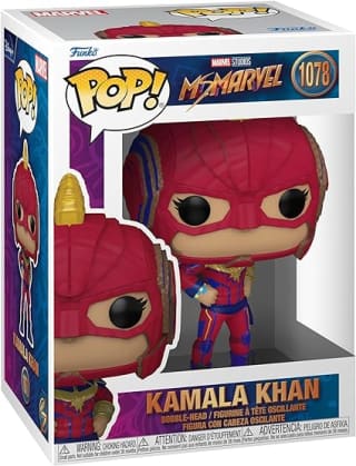 Funko Pop! Marvel: Ms. Marvel - Kamala Khan por 6,95€
