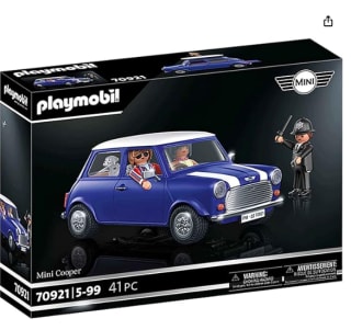 Playset Playmobil Mini Cooper 70921 (41 pcs) por 29.99€