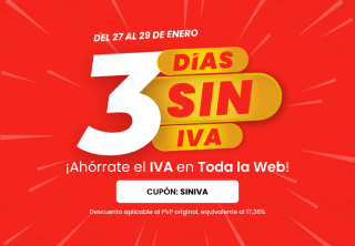 3 Días sin IVA en Orion91.