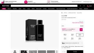 Armani Code Eau de Toilette 125 ml por 62,64€