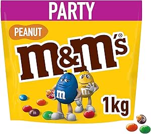 M&M's Peanut Chocolate 1KG Party Bulk Bag - £6