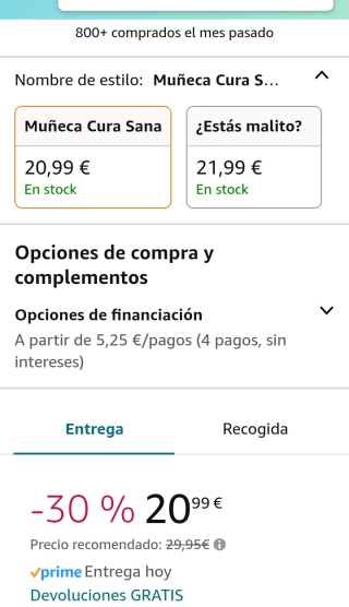 Nenuco Cura Sana, muñeca para Jugar a los médicos con tu bebé por 20,99€.