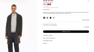 Abrigo de paño por 9,99€ varios colores