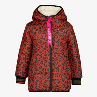 TwoDay reversible meisjes winterjas luipaardprint voor €9 bij Scapino