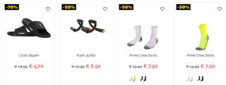 Tot 70% korting in de sale bij Hummelsport
