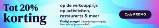 Tot 20% korting bij Groupon