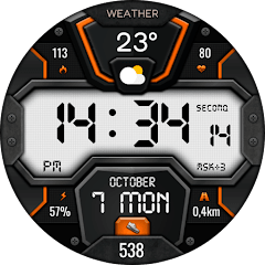 13 gratis Watchfaces Watch face voor Android