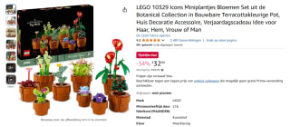 LEGO 10329 Icons Miniplantjes Bloemen Set voor €32,99 bij Amazon NL
